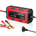 Cargador y mantenedor inteligente de batería 6V/12V para auto y moto
