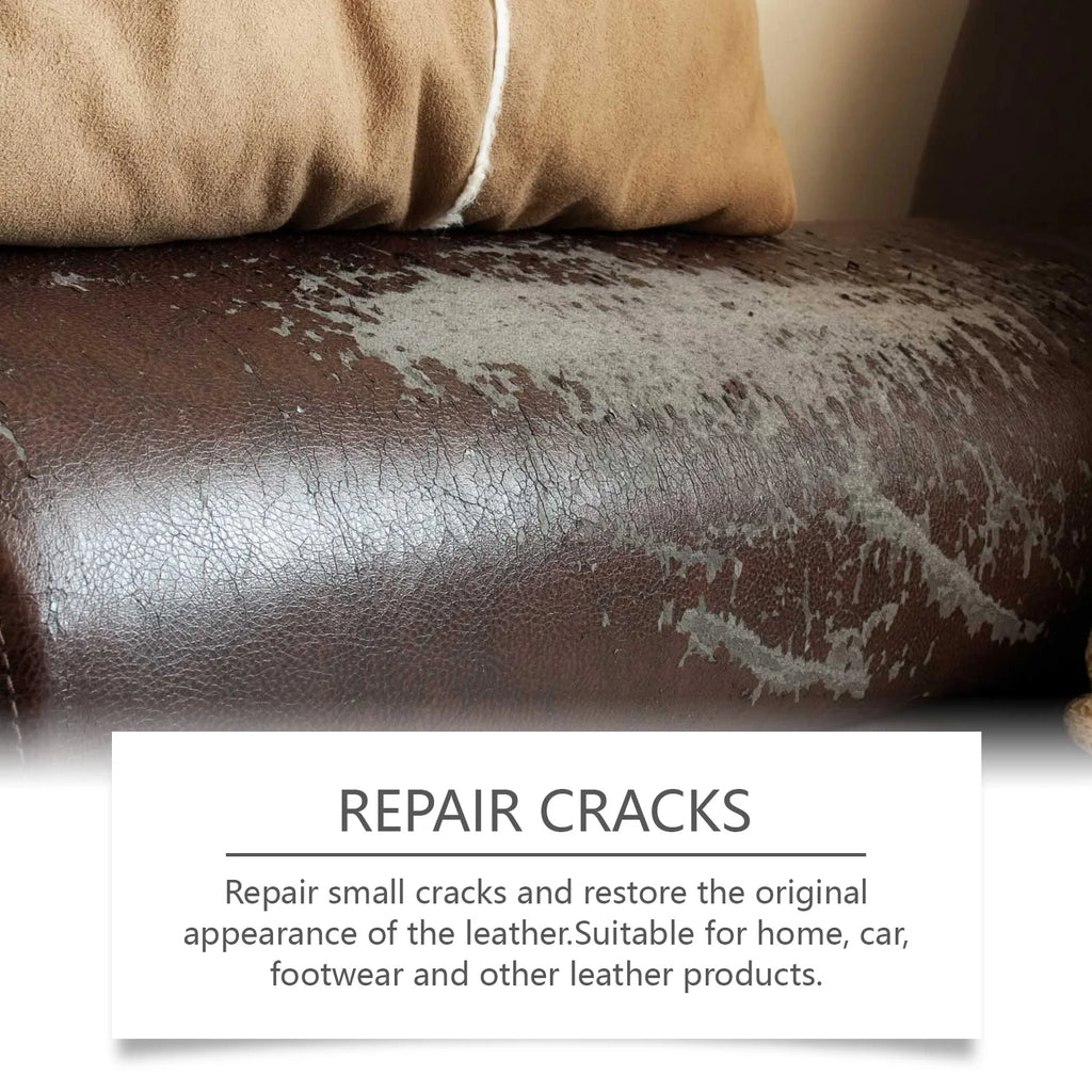 Reparador de cuero para asientos (negro, 60 ml)