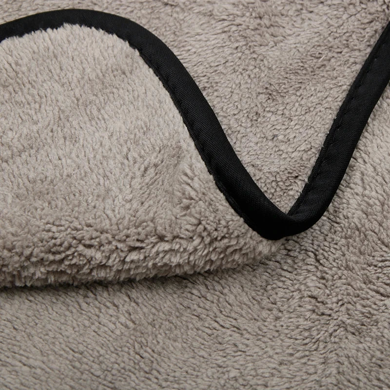 Toalla de secado de microfibra premium para auto (60x40 cm)