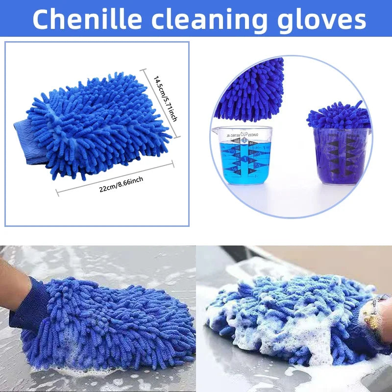 Kit de 15 cepillos para detallado de auto