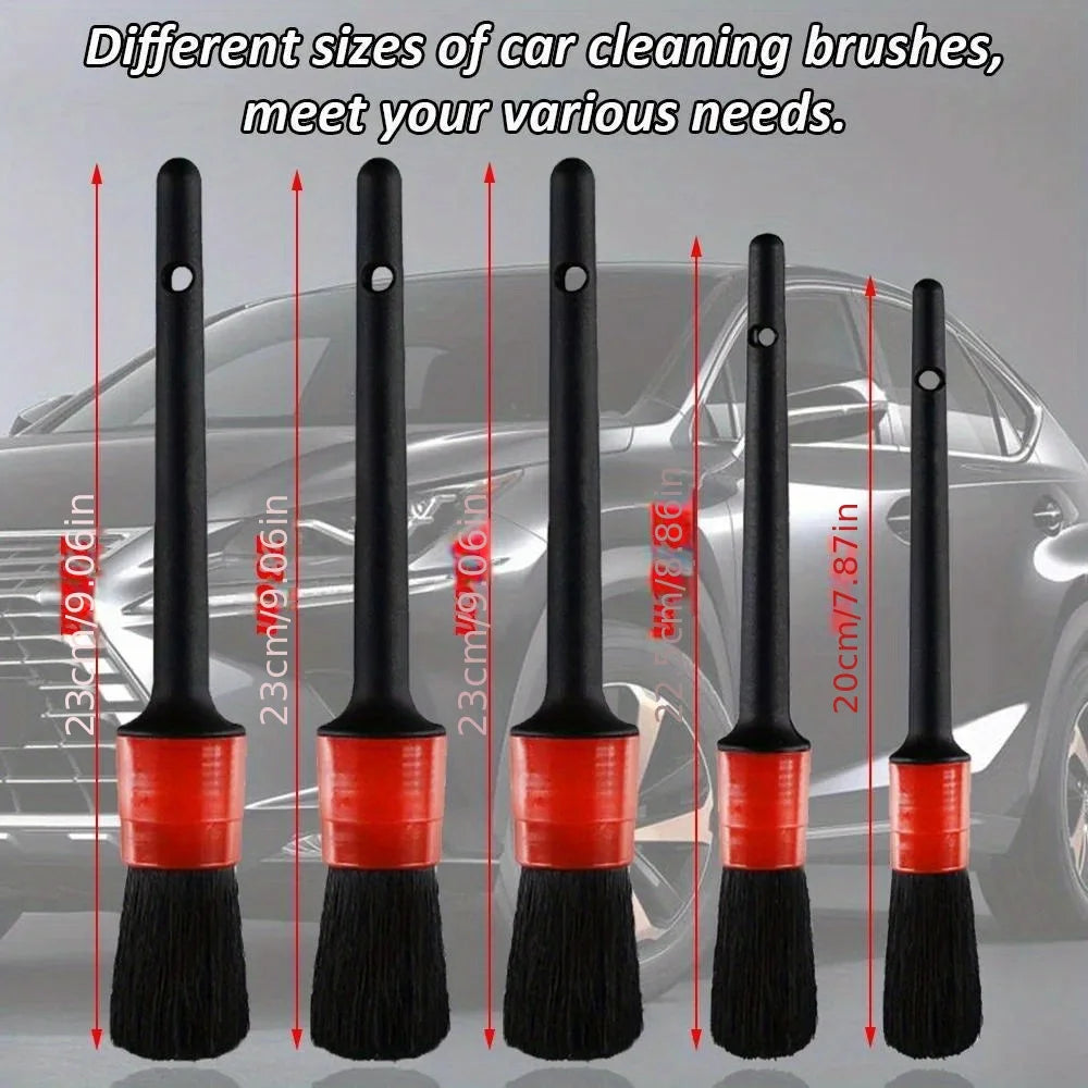 Kit de 15 cepillos para detallado de auto